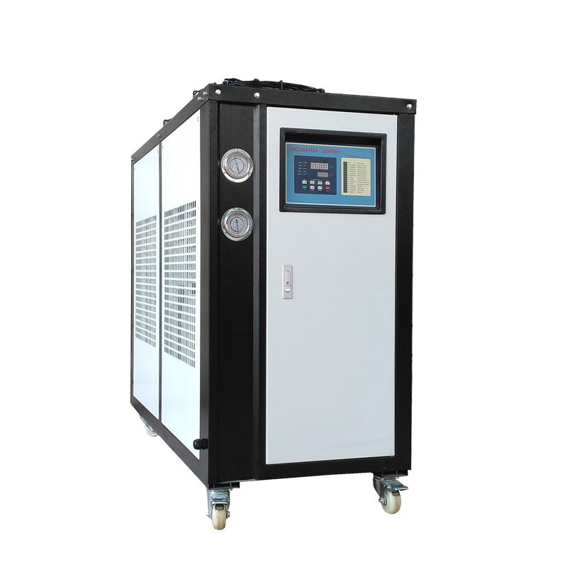 3PH-200V-50HZ 5HP เครื่องทำความเย็นแบบเชลล์และท่อระบายความร้อนด้วยอากาศ